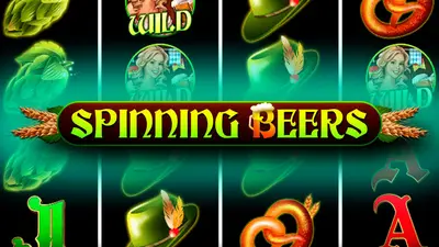 spinning beers